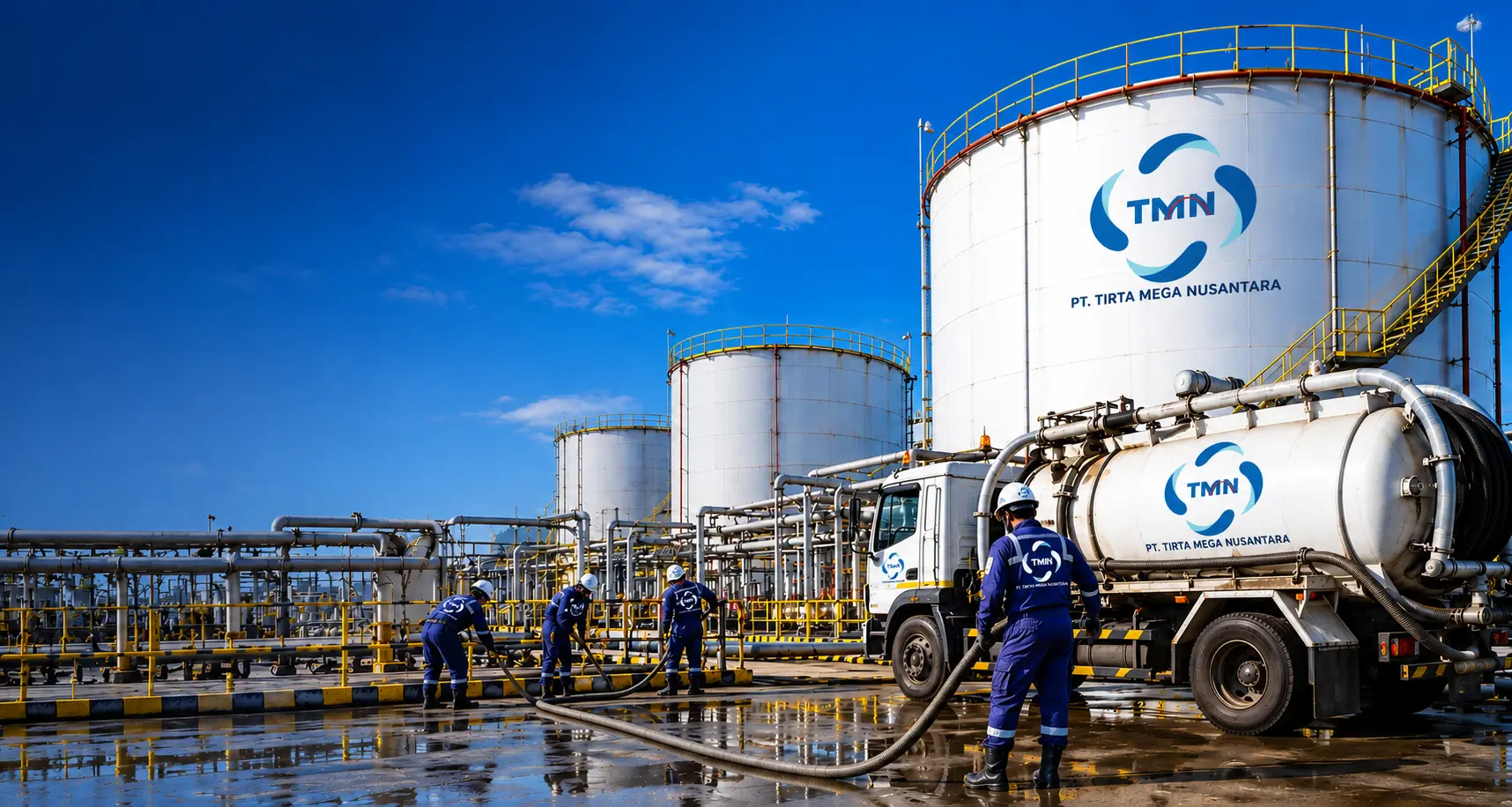 TMN Successfully Completes Tank Cleaning Project at Balikpapan Oil Terminal
